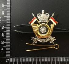 THE KINGS OWN YORKSHIRE YEOMANRY LIGHT INFANTRY CAP BADGE