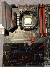 MSI MPG Z390 Gaming Plus motherboard, Intel Core i7-9700K processor, and CPU Fan