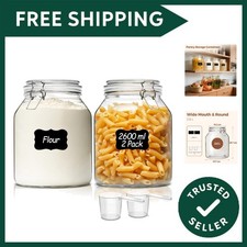 Glass Jars with Airtight Lid