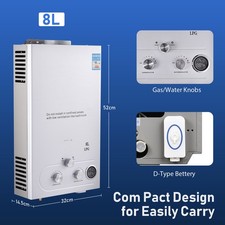 8-18L Tankless Natural