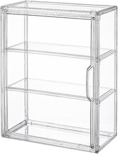 3 Tiers Clear Display Case for