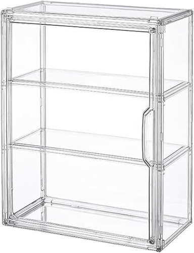 Tiers clear display case for - tiers,