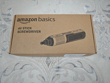 Amazon Basics by SKIL Rechargeable 3,6 Volt (4 V Max) Cordless Stick Screwdriver
