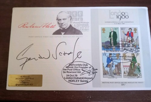 Gerald scarfe signed first - signed,