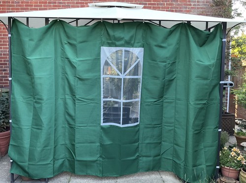 Green replacement gazebo side - replacement,