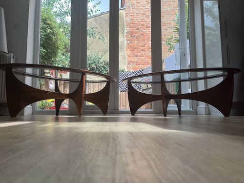 Pair mcm plan oval - pair, astro