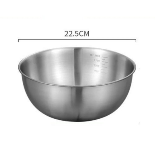 Stainless steel mixing bowl - stainless,