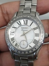 SEIKO LADIES PREMIER DIAMOND WATCH 6G28