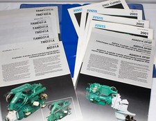 Vintage Volvo Penta Marine Diesel Engines Brochures Direct-Injected Turbocharged