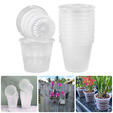 2-10 Pack Plastic Orchid Pots
