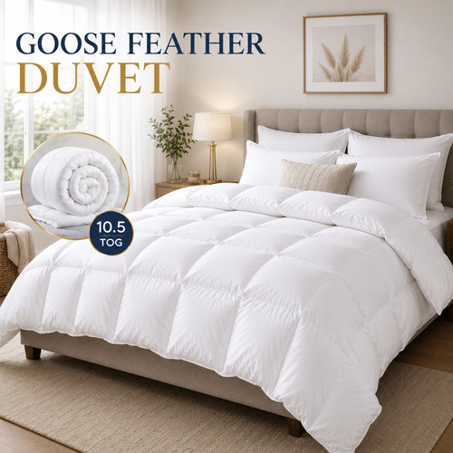 Goose feather down duvet - goose,