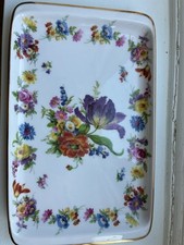 China plate with painted