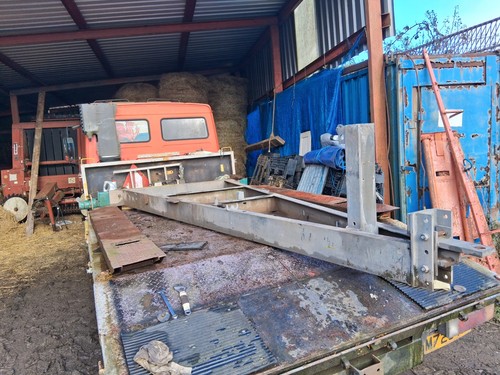 Galvanised farm trailer - farm,