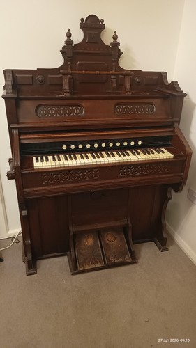 Antique 1899 kimball reed - w.w.,