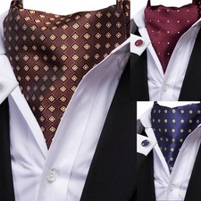 Mens cravats brown blue pink - mens,