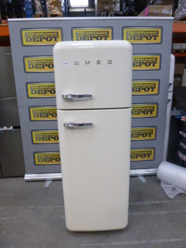 Smeg fridge freezer cream - smeg,