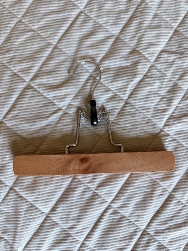Vintage wooden pants - pants, hanger