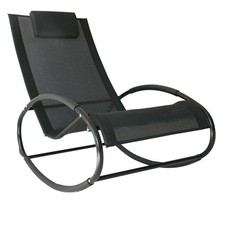 Patio Rocking Chaise Lounger