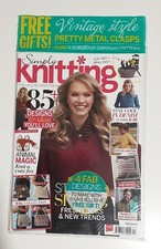 Simply Knitting magazine Spring 2014 Alan Dart  Spring Chicks & more patterns