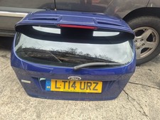 FORD FIESTA MK7.5 ZETEC S 2017 TAILGATE BOOTLID WITH SPOILER BLUE 2D 3/5 DOOR