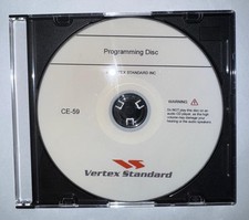 VERTEX STANDARD CE-59 PROGRAMMING SOFTWARE CDROM VX-4200 VX-920 VX-820 RADIO SW