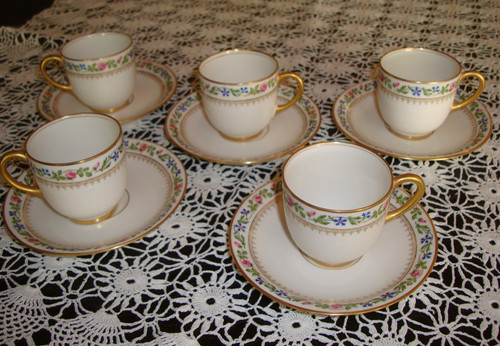 Antique limoges jpl - set, of