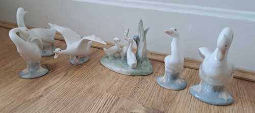 Lot lladro duck figurines - of, 6
