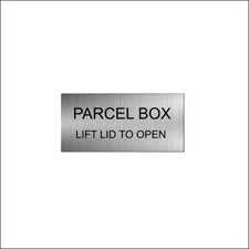 Parcel Box Lift Lid To Open