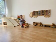 Wooden Slide Baby Play Center Nursery Equipment Community Playthings