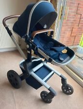  Joolz Day2 Earth Pushchair with Footmuff and Carrycot - parrot blue