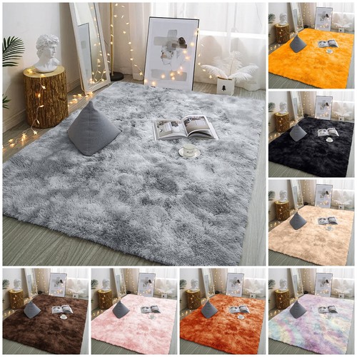 Fluffy rugs anti - rugs, slip