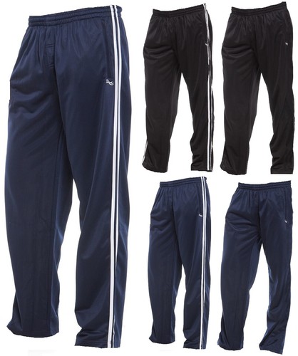 Mens silky strip jogging - strip,