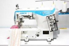 Jack W4 Coverstitch Hem Direct Drive Top & Bottom Industrial Sewing Machine