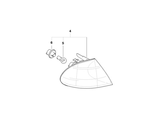 Bmw genuine front right driver - bmw,