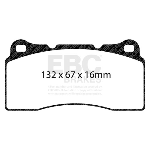 Ebc dp81110rpx track race - &,