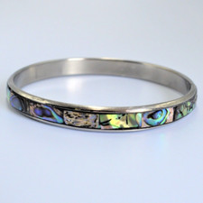 Handmde Abalone Bangles, Paua