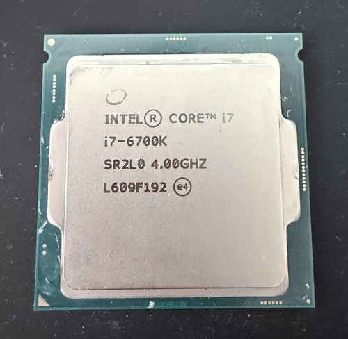 Intel core 6700k cpu 4ghz - intel,