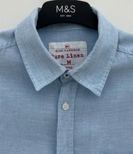 M&S Blue Harbour Pure Linen