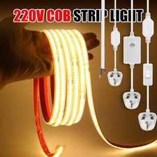 COB LED Strip Lights 220V