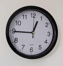 20cm Silent Round Wall Clock