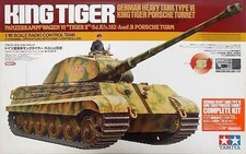 Tamiya 1/16 King Tiger Porsche