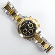 GENTS INVICTA TWO COLOUR STAINLESS SPEEDWAY 9224 WATCH IN GOOD WORKING ORDER