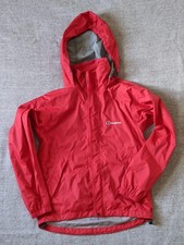 Berghaus Aqua Foil Rain Jacket - Red - Size XS