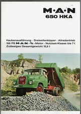 M.A.N. 650 HKA Threeway Tipper