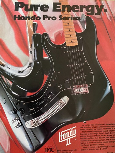 Hondo guitars pro series - hondo,