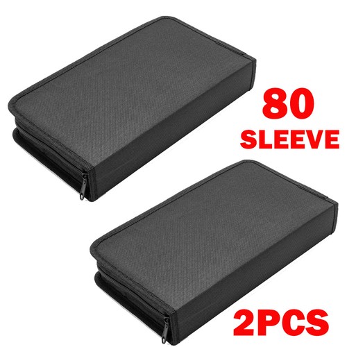2pc black sleeve disc dvd - 80-sleeve,