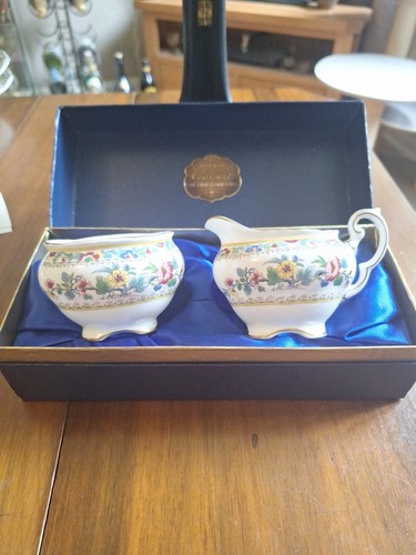Coalport cream sugar in - sugar,