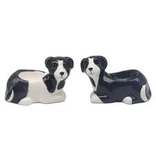 LEONARDO SET OF 2 COLLIE DOGS