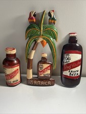 Red Stripe Lager Wooden Bar