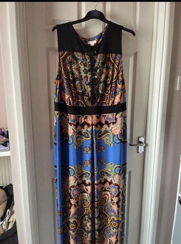 Monsoon size blue orange - monsoon, blue/orange